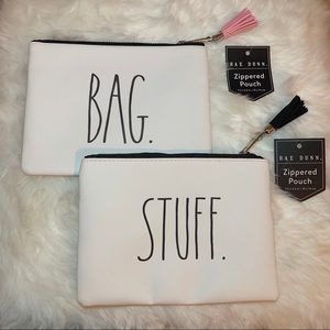 3 New Rae Dunn Pouches